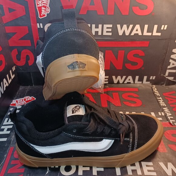 Vans Other - Vans Men's 9.5 Knu Skool Black/Gum VN0009QCB9M